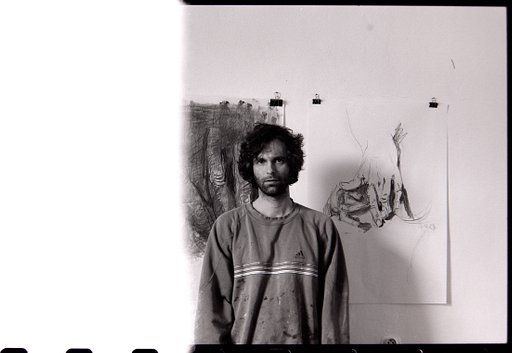How to focus the camera when taking self portraits on film?