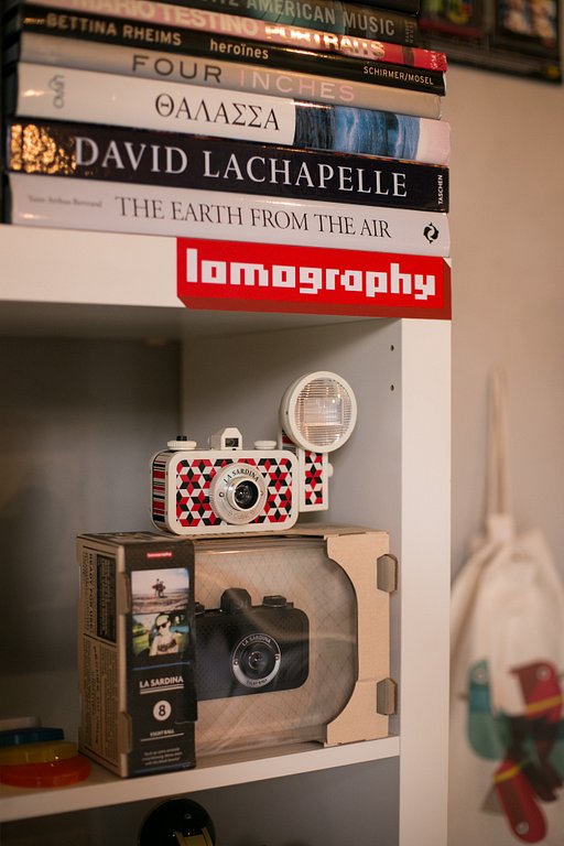 Lomography Partners: Three Sitting Birds of Larnaca, Cyprus