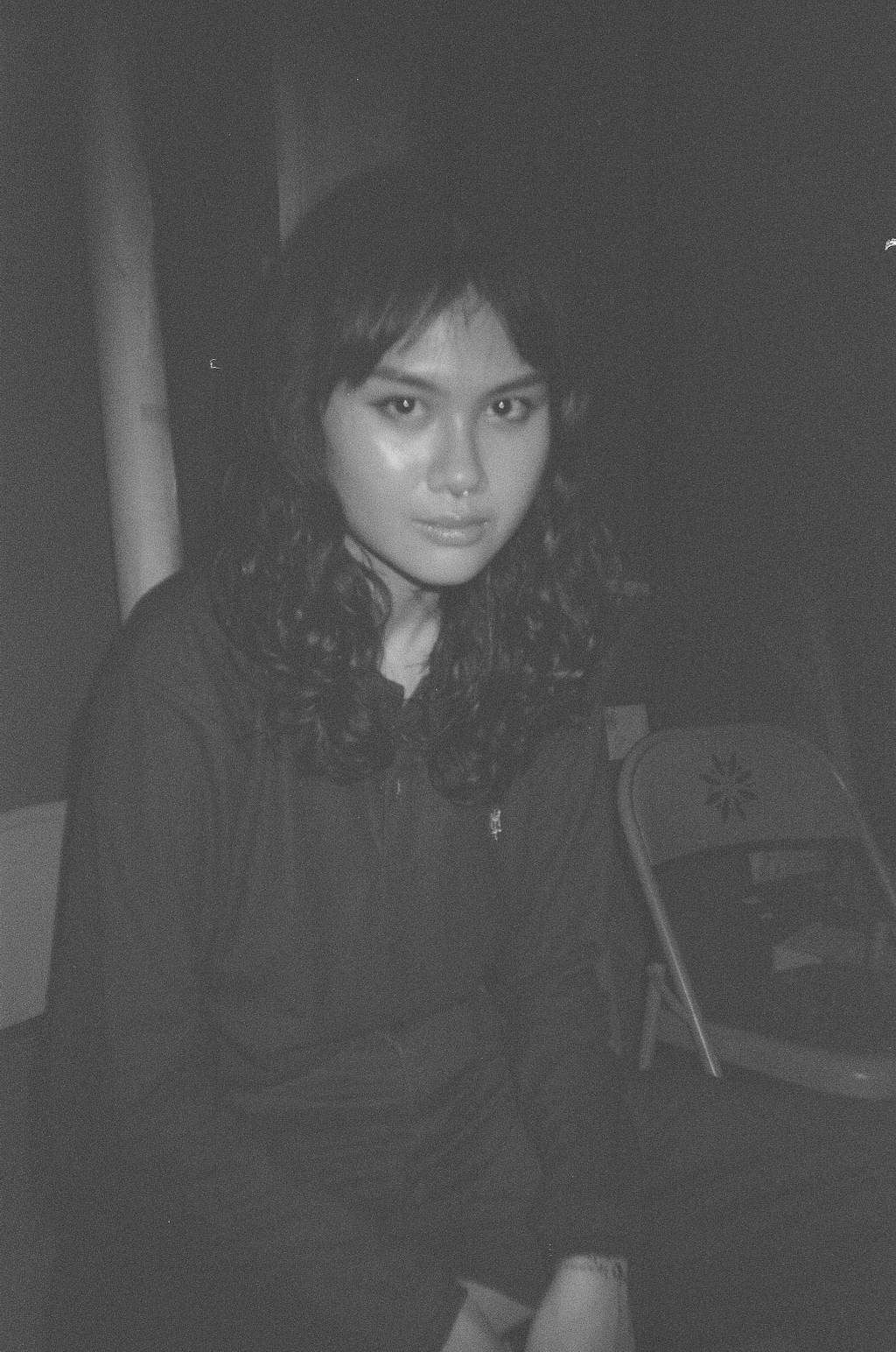 Denisa Goes on Tour With the Simple Use Reloadable Film Camera Black & White